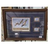 Framed North Dakota Resident Small Game & Habitat