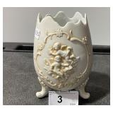 Vintage Lefton three-footed bisque porcelain