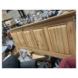 King size Wooden head board-  this is the only