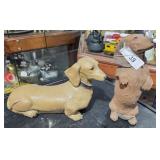 2  Dachshunds Dogs