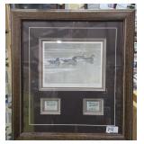 Framed Arkansas Game & Fish Commission  Ducks