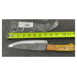 Handmade wooden knife
