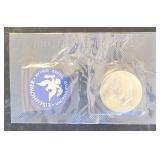 1971 Eisenhower Uncirculated Silver Dollar 40%