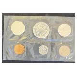 1961 P Coin Set w/ 3 Silver Coins Quarter, Quarter