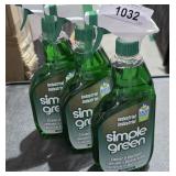 3 Simple Green cleaner and degreaser