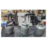 2 Air Spray Painting Units & 1 Extra Canister