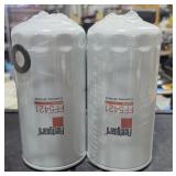 2 Fleetguard oil filters