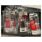 Box of devcon home 5min epoxy, uvex clear plus