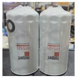 2 Fleetguard oil filters