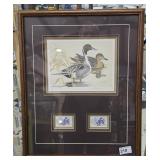 Framed Texas Parks & Wildlife Dept.   Ducks