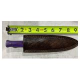 Resin handmade knife