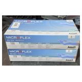 2 Lots 1ea Microflex Nitrile Gloves sz S