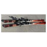 Pair of Nordica skis