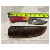 Handmade wooden knife