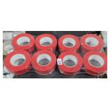 2 lots 4 red heavy duty duct tape