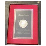 Boxed Encased 1971 S Eisenhower Proof Dollar