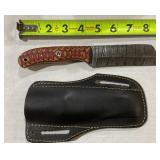 Handmade wooden Knife W/ sheath