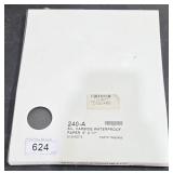 Silicone carbide waterproof paper 9" x 11"