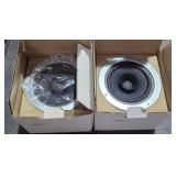 2 ceiling loudspeakers