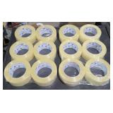 2 Lots 6 Rolls of clear packing Tape