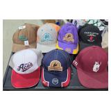 7 baseball caps