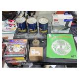 Basket w/ Misc Shop Supplies
