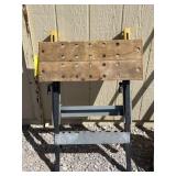 Folding work bench