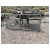 Vintage screen door