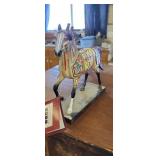 Painted ponies- 3 lots of 1.  Bidder pays 3x