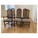 Six dining room chairs