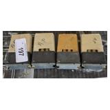 4 lots 1 Rifle ammo pk 4x$High bidder will be