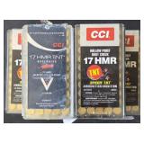 5 lots 1 bx 17 HMR ammunition 5x$High bidder