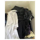 Tote of Sweats and shirts