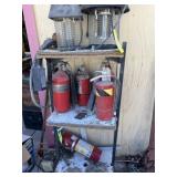 Bug lights and fire extinguishers