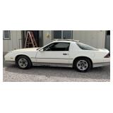 1985  Two-door Z 28 Chevy CAR