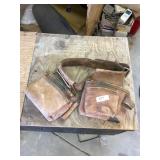 Leather tool belt