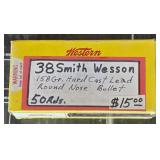 38 Smith & Wesson ammunition