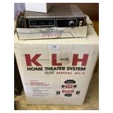 Home theater system, and Royce AMC trans receiver