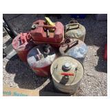 Metal gas cans