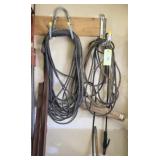 Welding, stinger, and heavy duty extension cord