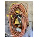 Assortment of extension cords