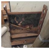 Wooden gun rack