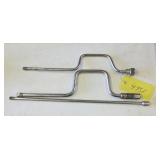 (2) 3/8' speed wrenches with extension