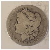 1883 P SILVER MORGAN $1 DOLLAR COIN