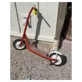 Vintage metal, sears scooter