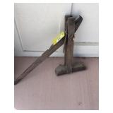 Antique wagon jack