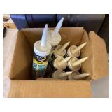 DAP acrylic caulking tubes. 8 tubes