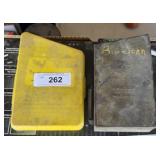 2 containers with drill bits
