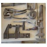 Assortment of antique tools