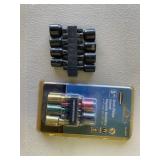 Eight piece and five piece magnetic nut setters